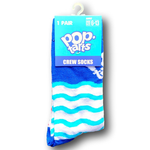 3/$20 Pop-Tarts Frosting & Sprinkles Funny Novelty Crew Socks - NWT